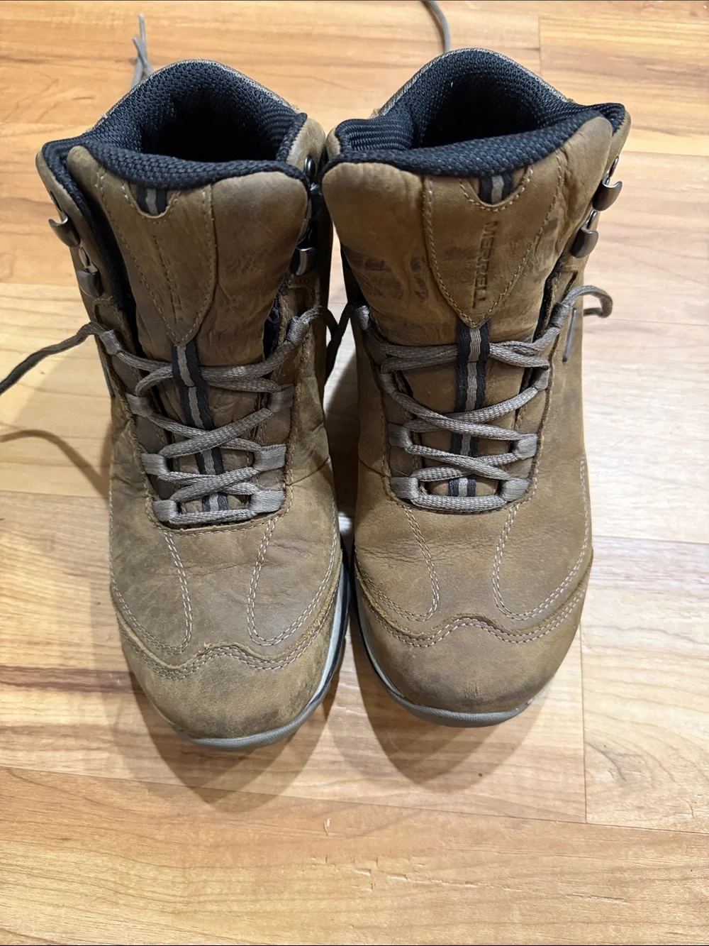 Merrell Brown Women’s Lace-Up Hiking Boots